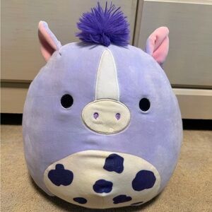 Squishmallows 11” Meadow the Purple Easter Horse